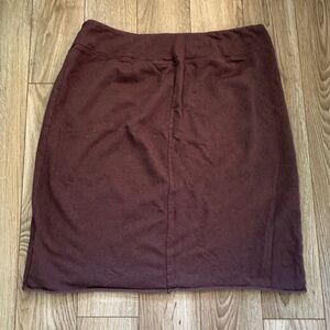 Cut Loose Deep Purple Casual Skirt